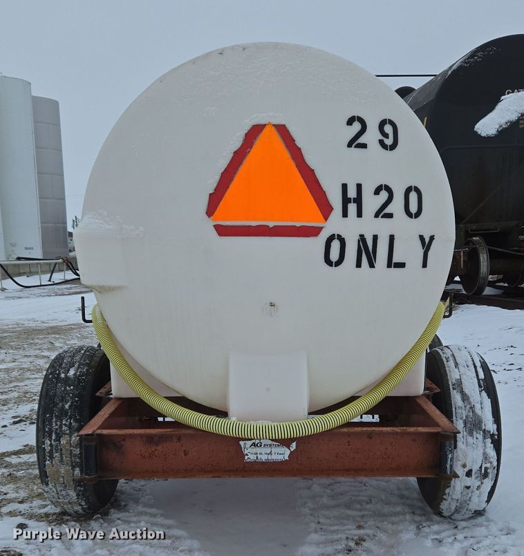 image for item EC3957 AG Systems AG1000 nurse tank trailer