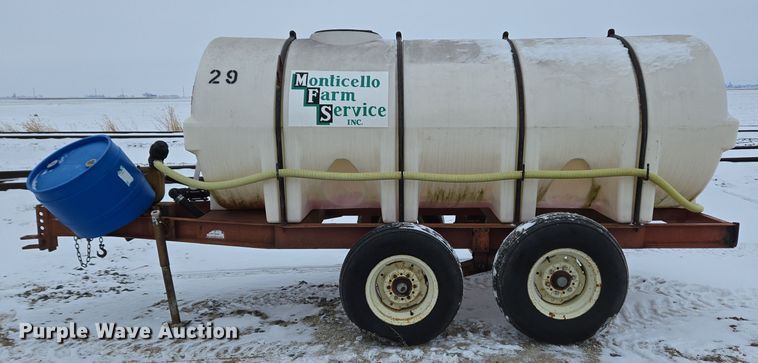 image for item EC3957 AG Systems AG1000 nurse tank trailer