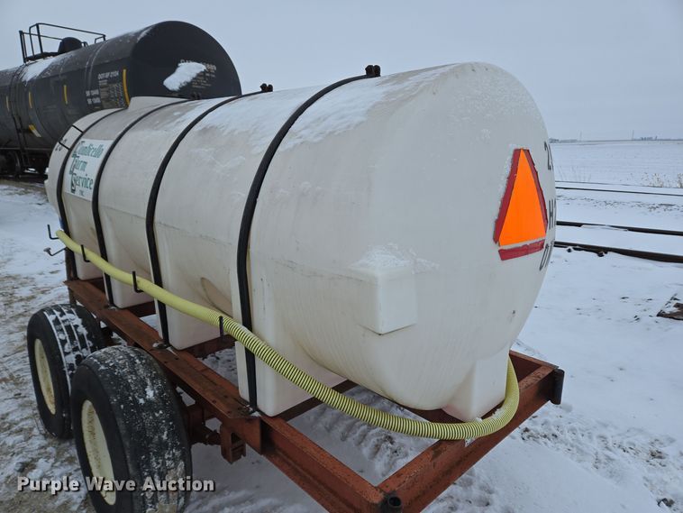 image for item EC3957 AG Systems AG1000 nurse tank trailer