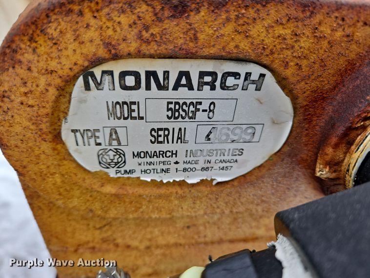 image for item EC3963 P&H MFG 2808-T nurse tank trailer