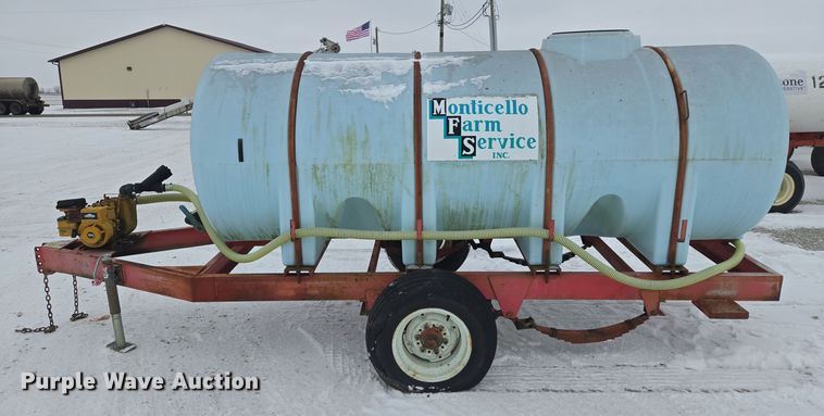 image for item EC3970 P&H MFG 2808-T nurse tank trailer