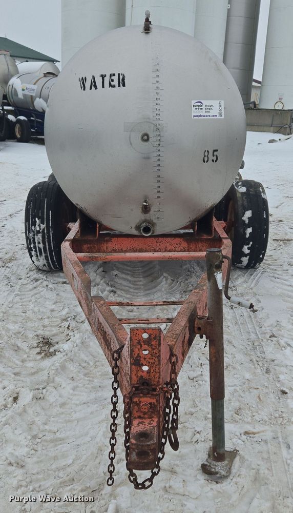 image for item EC3973 Solar Service Co. tank trailer