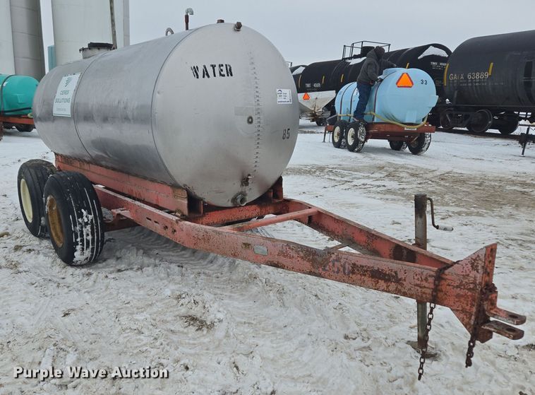 image for item EC3973 Solar Service Co. tank trailer
