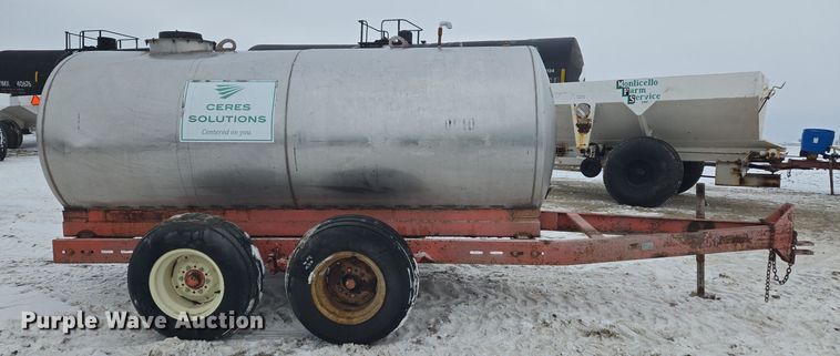 image for item EC3973 Solar Service Co. tank trailer