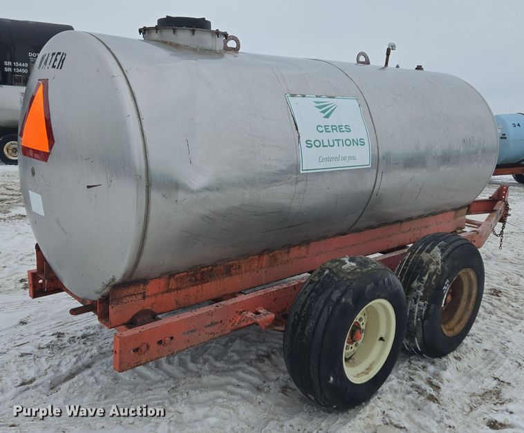 image for item EC3973 Solar Service Co. tank trailer