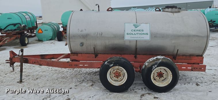 image for item EC3973 Solar Service Co. tank trailer