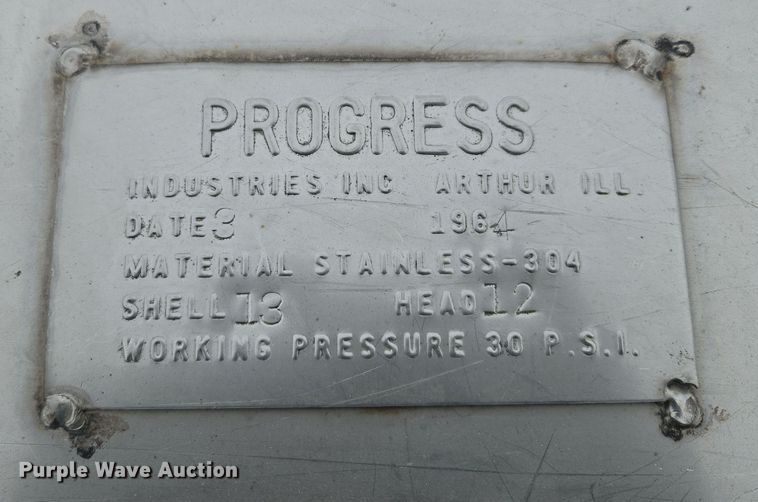 image for item EC3973 Solar Service Co. tank trailer