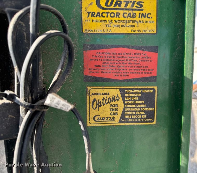 image for item EG7148 Curtis tractor cab