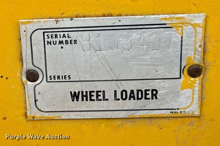 image for item EG9994 1970 Caterpillar 950 wheel loader