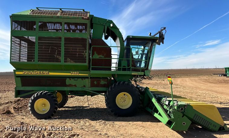 image for item EJ3438 2005 John Deere 7460 cotton stripper