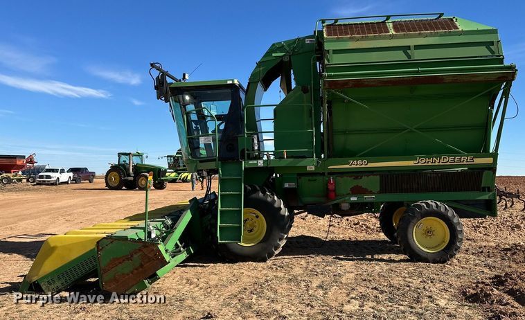 image for item EJ3438 2005 John Deere 7460 cotton stripper