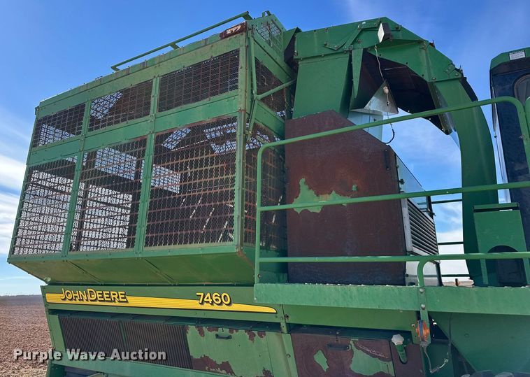 image for item EJ3438 2005 John Deere 7460 cotton stripper