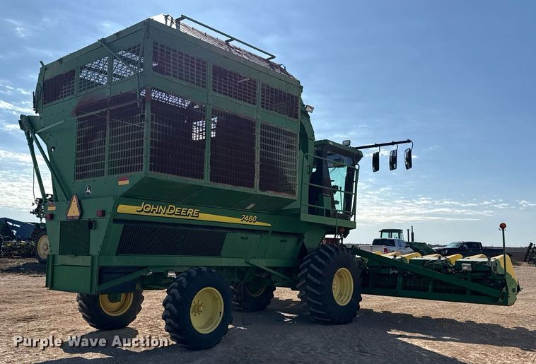 image for item EJ3452 2005 John Deere 7460 cotton stripper