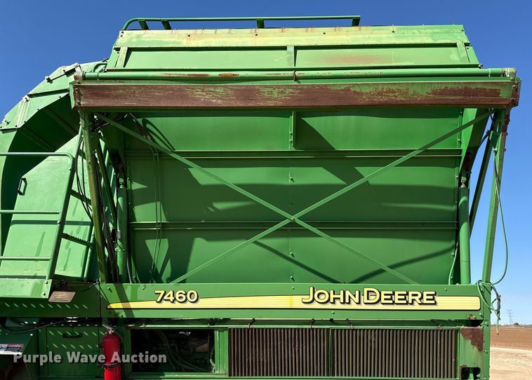 image for item EJ3452 2005 John Deere 7460 cotton stripper