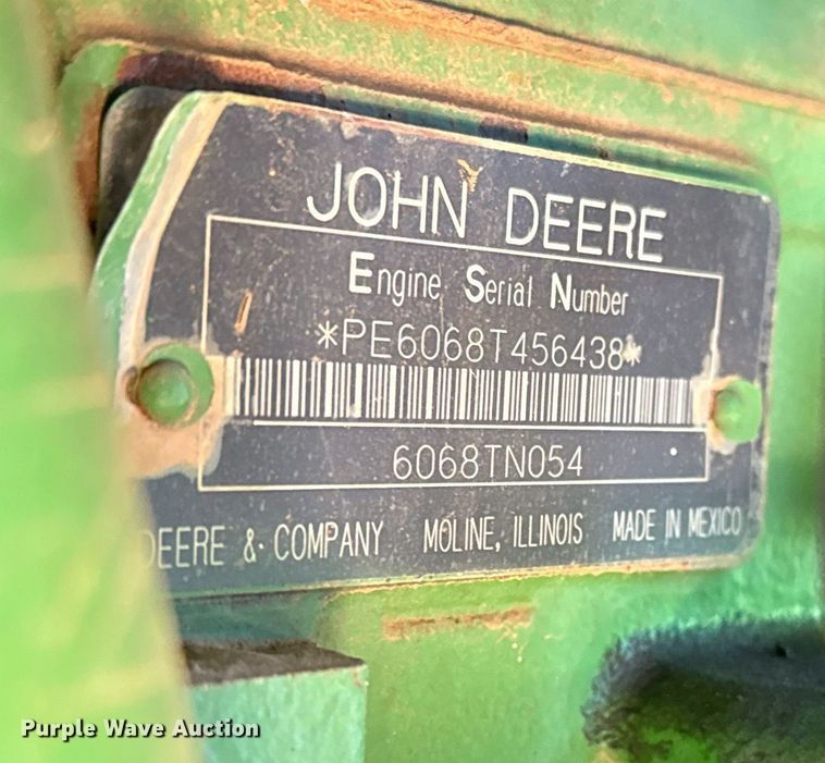 image for item EJ3452 2005 John Deere 7460 cotton stripper