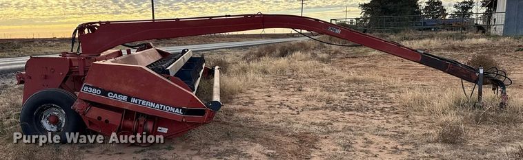 image for item EJ3454 Case IH 8380T swather / windrower
