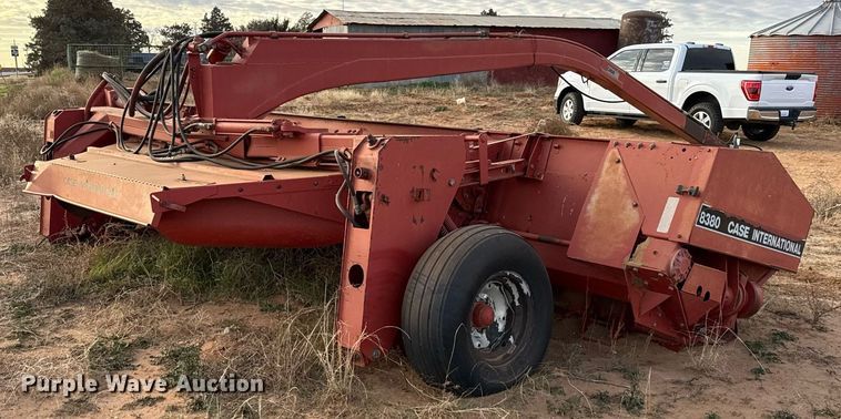 image for item EJ3454 Case IH 8380T swather / windrower