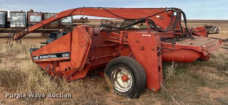 image for item EJ3454 Case IH 8380T swather / windrower