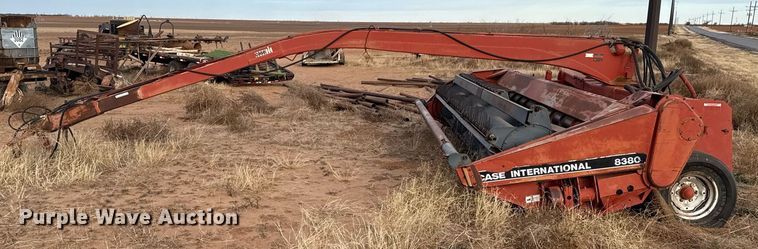 image for item EJ3454 Case IH 8380T swather / windrower