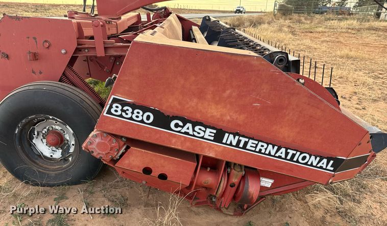 image for item EJ3454 Case IH 8380T swather / windrower