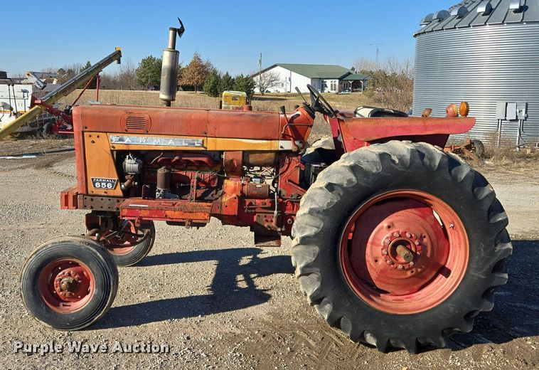 image for item EQ3912 1975 International Harvester Farmall 656 tractor