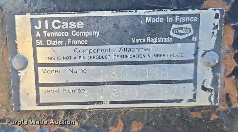 image for item EQ3921 1995 Case International  5240 MFWD tractor