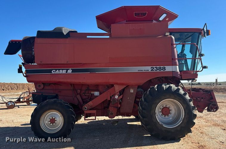 image for item ER4825 2002 Case IH Axial-Flow 2388 RWA combine
