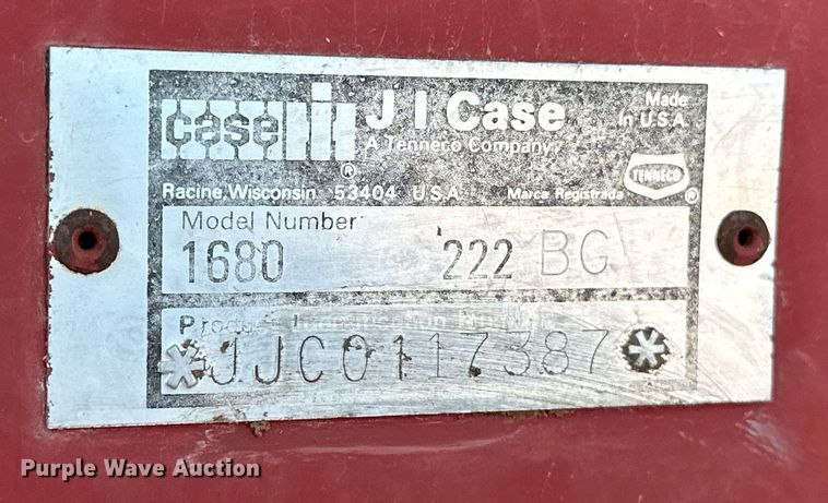 image for item ER4826 1992 Case IH Axial-Flow 1680 combine