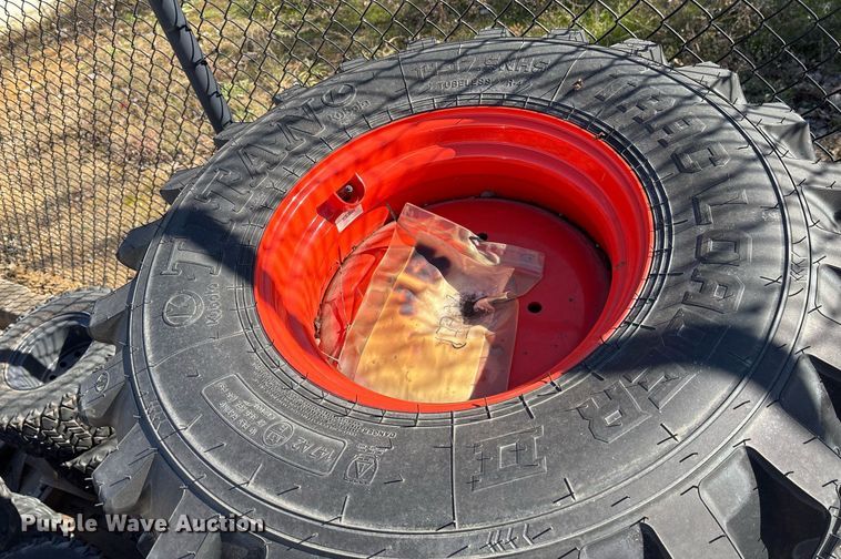 image for item EY9838 (4) Titan Trac Loader II tractor tires and wheels