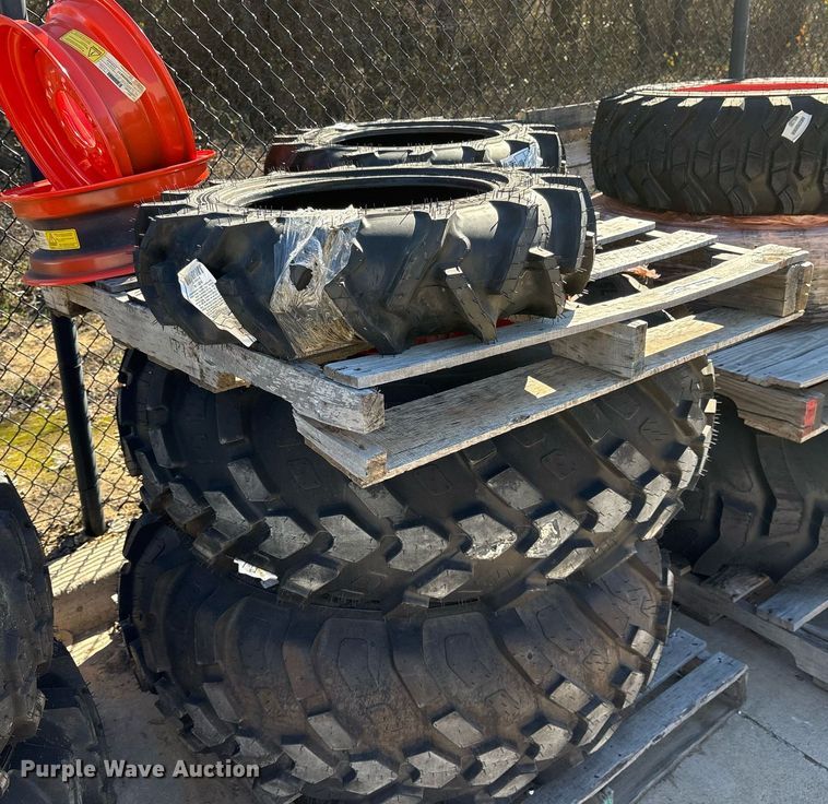 image for item EY9839 (4) Goodyear tractor tires and wheels