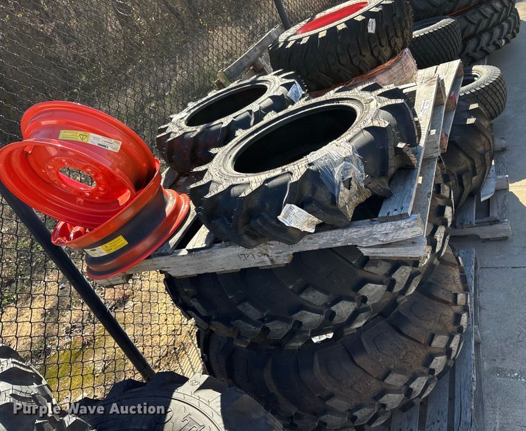 image for item EY9839 (4) Goodyear tractor tires and wheels