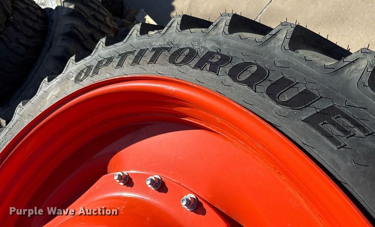 image for item EY9842 (4) Goodyear Optitorque VF230/95R48 row crop tires and wheels