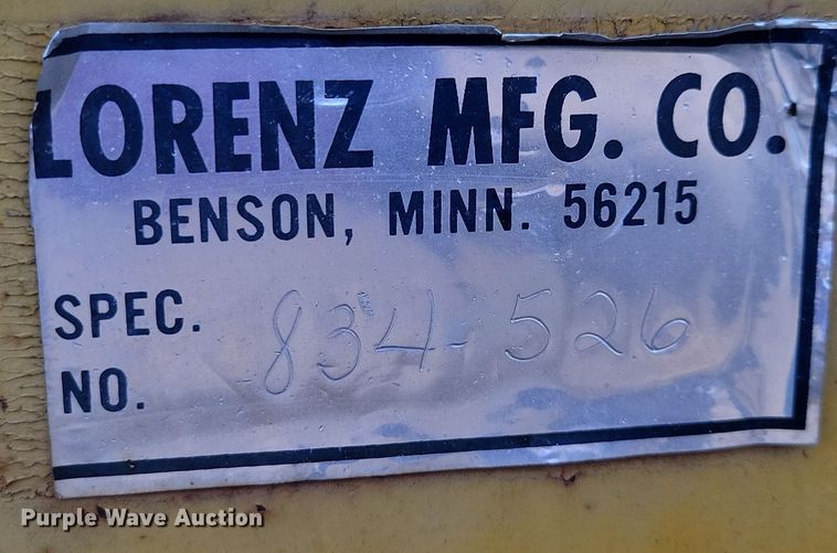 image for item NB9764 Lorenz snow blower