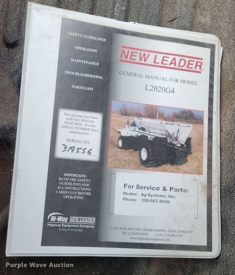 image for item NB9794 2004 Case Patriot SPX3200 spreader