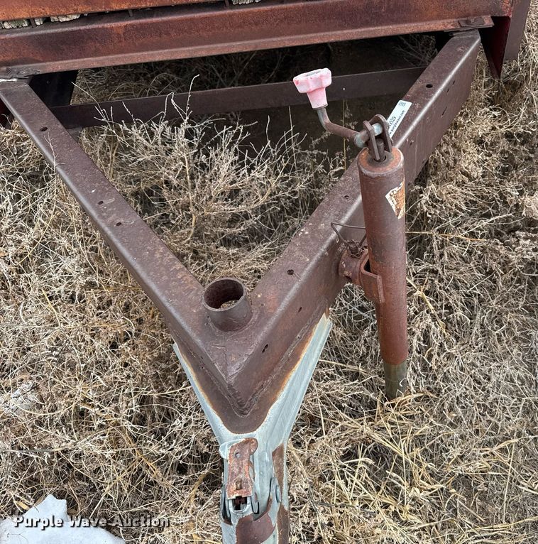 image for item NN9529 Shop built fuel trailer