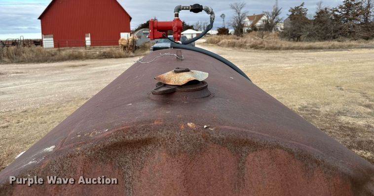 image for item NN9529 Shop built fuel trailer