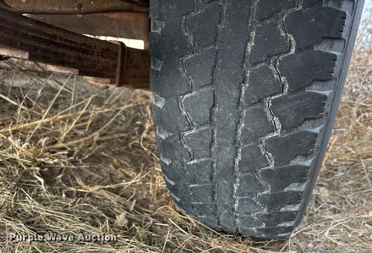 image for item NN9529 Shop built fuel trailer