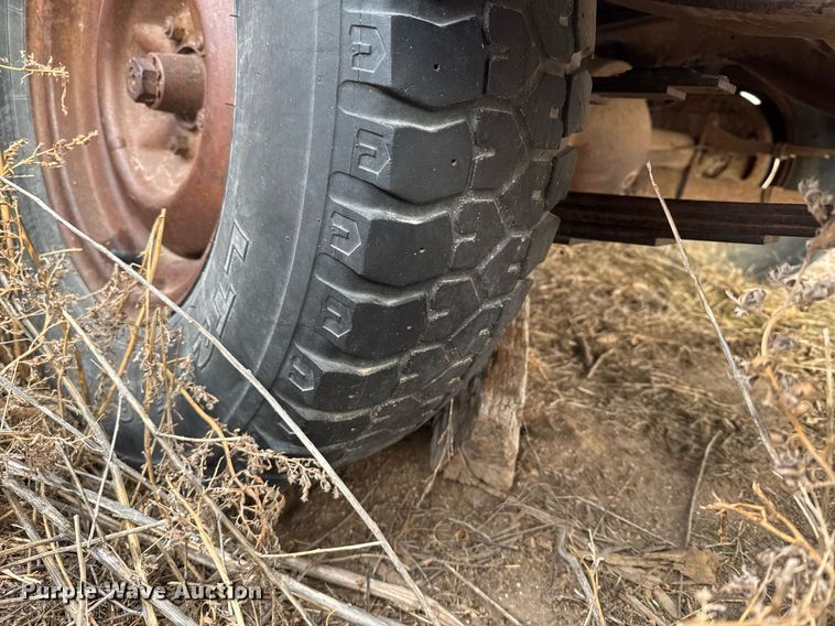 image for item NN9529 Shop built fuel trailer