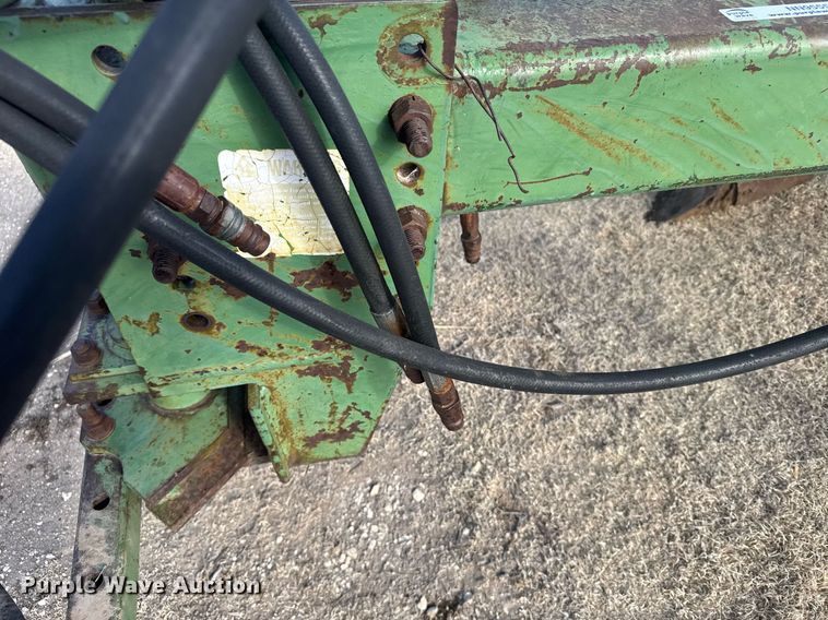 image for item NN9555 John Deere six bottom plow