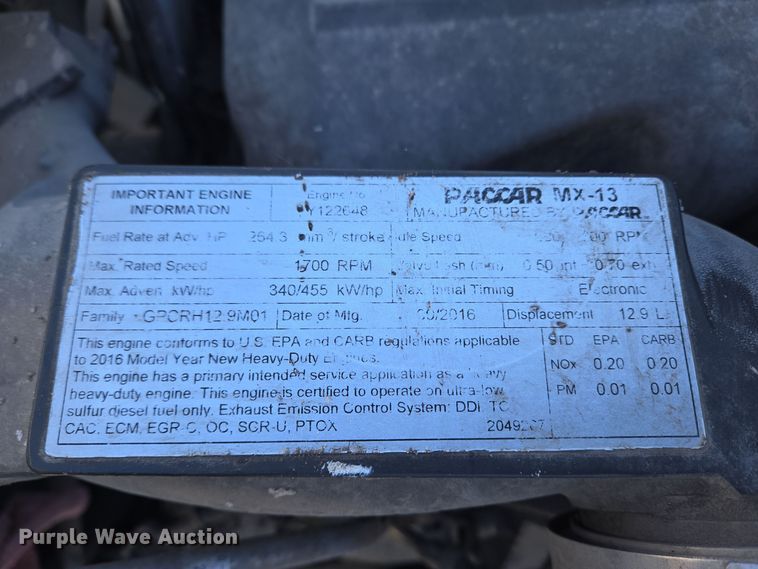 image for item DH9782 2017 Kenworth T680 semi truck