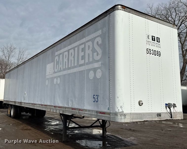 image for item DH9783 1999 Trailmobile dry van trailer