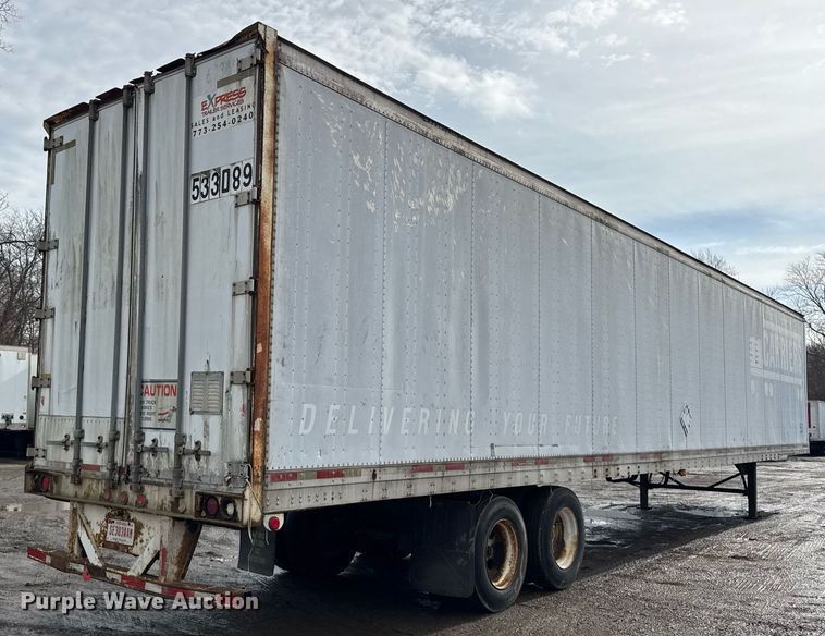 image for item DH9783 1999 Trailmobile dry van trailer