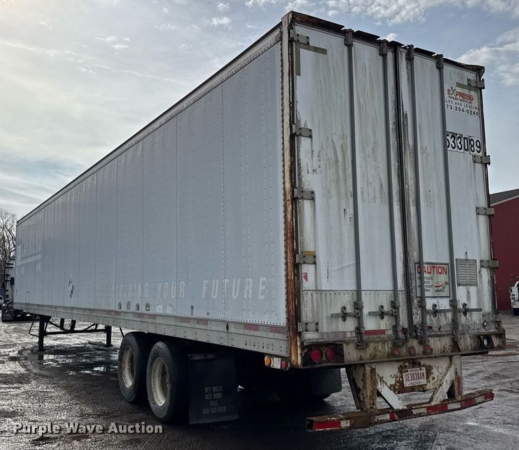 image for item DH9783 1999 Trailmobile dry van trailer