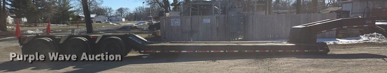 image for item DH9787 1995 Witzco Challenger RG-50 lowboy equipment trailer