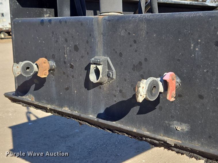 image for item DH9787 1995 Witzco Challenger RG-50 lowboy equipment trailer