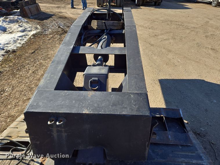 image for item DH9787 1995 Witzco Challenger RG-50 lowboy equipment trailer