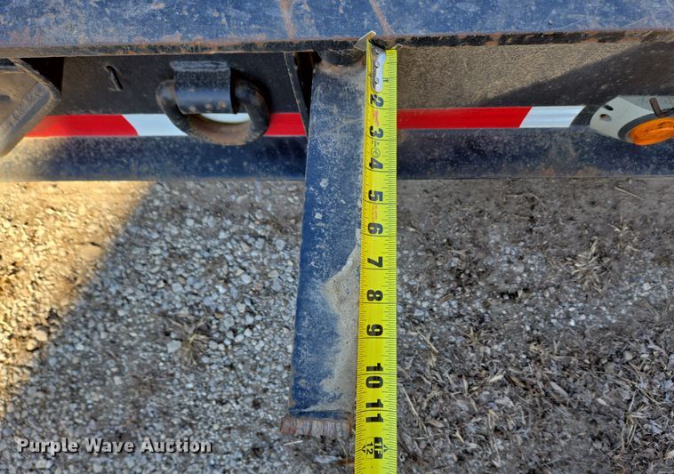 image for item DH9787 1995 Witzco Challenger RG-50 lowboy equipment trailer