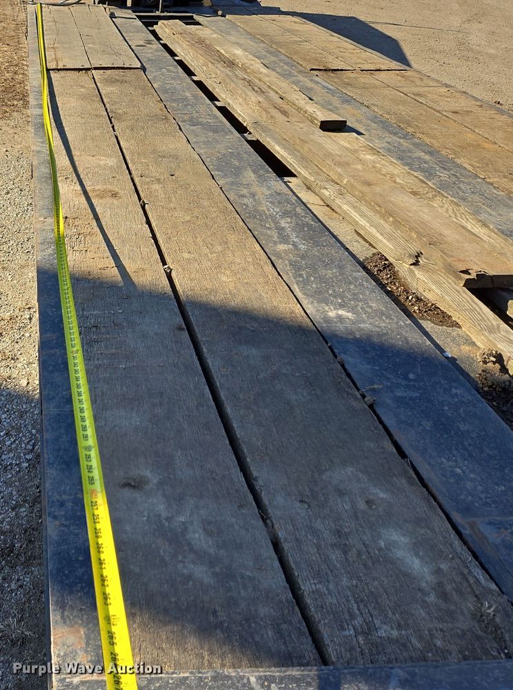 image for item DH9787 1995 Witzco Challenger RG-50 lowboy equipment trailer