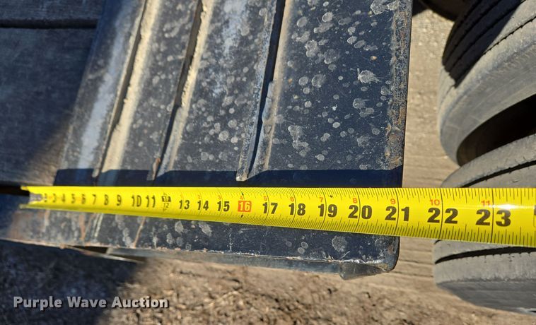 image for item DH9787 1995 Witzco Challenger RG-50 lowboy equipment trailer