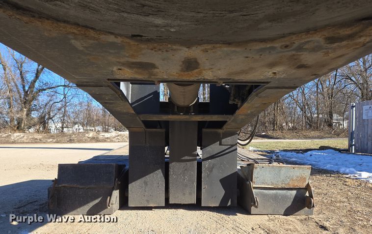 image for item DH9787 1995 Witzco Challenger RG-50 lowboy equipment trailer